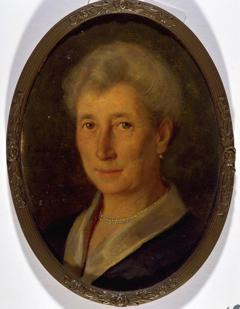 Portret van Henriette Charlotte Gompertz-Wetzlar by Hendrik Maarten Krabbé