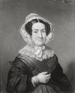 Portret van Maria Henrietta van der Muelen (1785-1855), echtgenote van Carel Joseph van der Muelen by Johan Heinrich Neuman