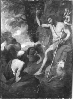 Predigt Johannes des Täufers by Ludovico Carracci