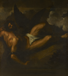 Prometheus Chained to the Caucasus by Palma il Giovane