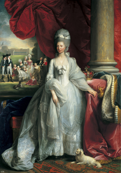 Queen Charlotte (1744-1818) by Benjamin West