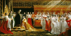 Queen Victoria Receiving the Sacrament at her Coronation, 28 June 1838 by Charles Robert Leslie