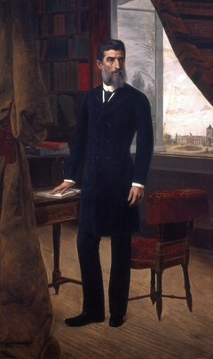 Retrato do Dr. Prudente José de Mores Barros by José Ferraz de Almeida Júnior