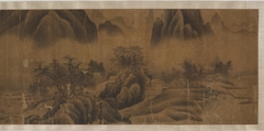 River Landscape, in Ming style by Dong Qichang