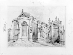 Robert William Billings - Linlithgow Church - ABDAG000644 by Robert William Billings