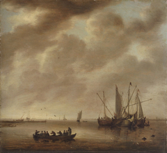 Ruhige See by Willem van Diest