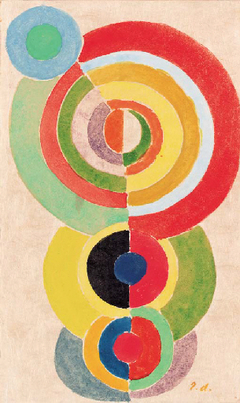 Rythm I by Robert Delaunay