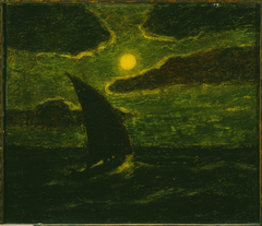 Sailing by Moonlight by Albert Pinkham Ryder