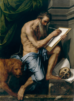 Saint Jerome by Willem Key