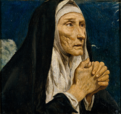 Saint Monica by Luis Tristan