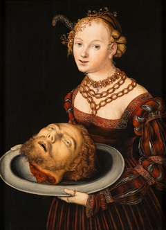 Salome with the Head of St John the Baptist by Lucas Cranach the Elder