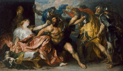 Samson and Dalila by Anthony van Dyck