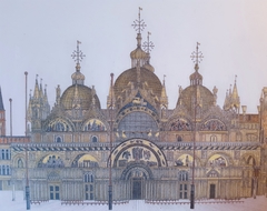 San Marco Basilica 1480 by Matthew Grayson