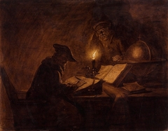 Scholars in the studio. by Michiel Versteegh