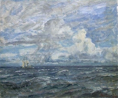 Seascape by Thorolf Holmboe