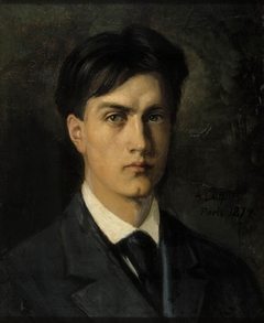 Self-Portrait by Albert Edelfelt