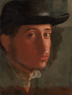 Self-portrait by Edgar Degas