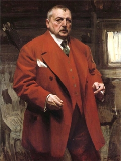 Self Portrait in Red by Anders Zorn