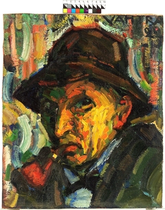 Self-portrait by Jaan Vahtra