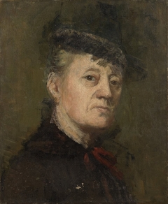 Self-portrait by Kitty Lange Kielland