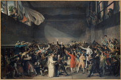 Serment du Jeu de paume, le 20 juin 1789 by Jacques-Louis David