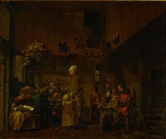 Shoemaker workshop by Jan Josef Horemans