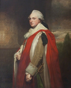 Sir Brownlow Cust, 1st Baron Brownlow FSA, FRS, MP (1744 – 1807) by George Romney