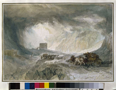 Snowstorm, Mont Cenis by J. M. W. Turner