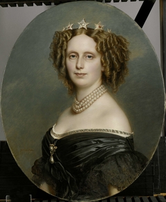 Sophia Frederika Mathilda (1818-77), prinses van Württemberg. Eerste echtgenote van Willem III, koning der Nederlanden by Franz Xaver Winterhalter