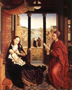 St Luke Drawing the Portrait of the Madonna by Rogier van der Weyden