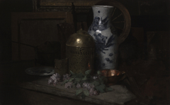 Still Life in the Studio by J. Alden Weir