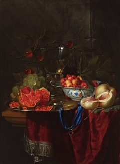 Still life with fruit by Pieter de Ring