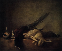 Still Life with Game by Jean-Baptiste-Siméon Chardin