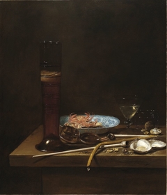 Still Life with Pass Glass by Jan Jansz van de Velde