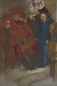 Study for Falstaff by Edwin Austin Abbey