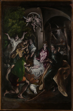 The Adoration of the Shepherds by El Greco