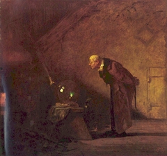 The Alchemist by Carl Spitzweg