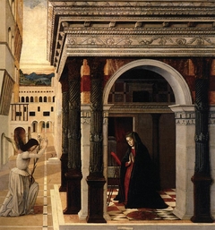 The Annunciation by Gentile Bellini