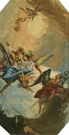 The Apotheosis of St Zeno by Francesco Zugno