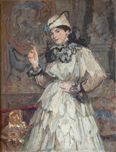 The Artist’s Daughter in Fancy Dress by Laurits Tuxen