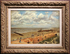 The Beach by Félicien Rops