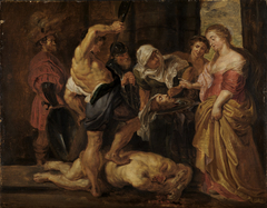 The beheading of Saint John the Baptist (Mark 6: 22-29) by Peter Paul Rubens