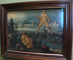 The Colossus of Rhodes by Louis de Caullery