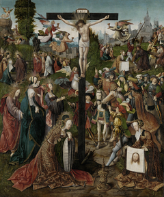 The Crucifixion by Jacob Cornelisz van Oostsanen