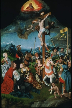 The Crucifixion by Jan Mostaert