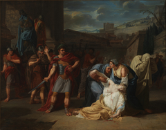 The Death of Camilla by Guillaume Guillon-Lethière