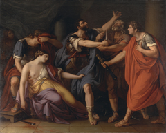 The Death of Lucretia by Gavin Hamilton