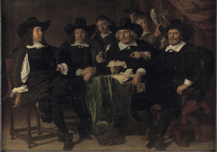 The directors of the Amsterdam civic guard of St. George in 1656 by Bartholomeus van der Helst