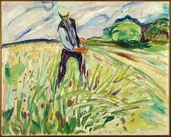 The Haymaker by Edvard Munch