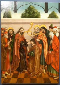 The Healing of the Blind Bartimaeus by Fernando Gallego